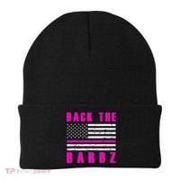 4Th Of July Back The Barbz Flag Love Barbs Beanie thumb 0
