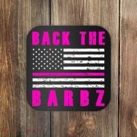4Th Of July Back The Barbz Flag Love Barbs Coaster thumb 0