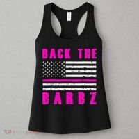 4Th Of July Back The Barbz Flag Love Barbs Women's Tank Top thumb 3