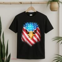 4th Of July Patriotic Eagle Usa American Flag T-Shirt thumb 2