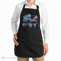 4th Of July S American Flag Usa Eagle Apron thumb 2