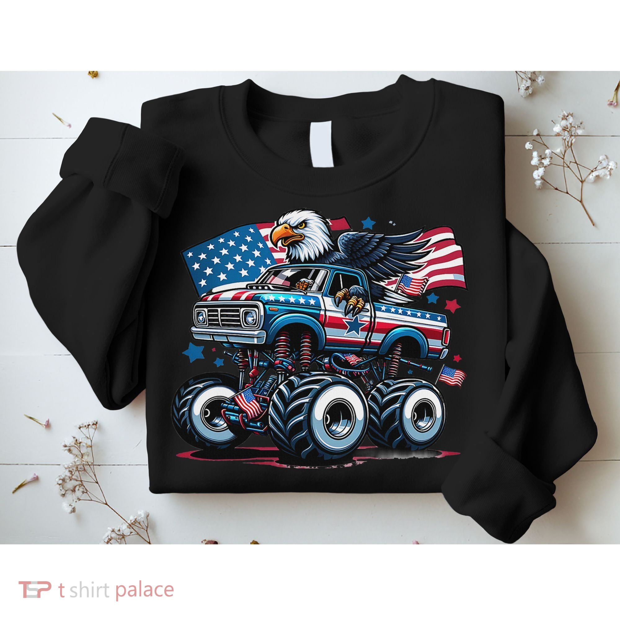 4th Of July S American Flag Usa Eagle Sweatshirt