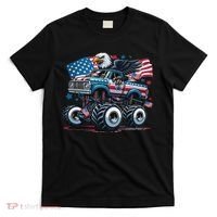 4th Of July S American Flag Usa Eagle T-Shirt thumb 0