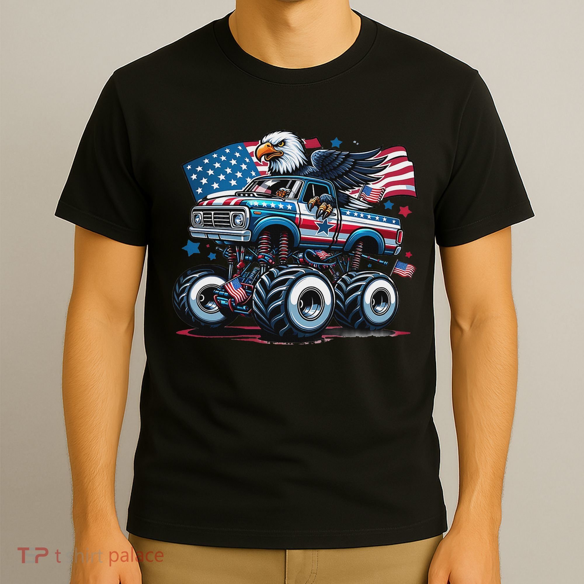 4th Of July S American Flag Usa Eagle T-Shirt