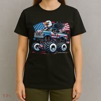4th Of July S American Flag Usa Eagle T-Shirt thumb 4