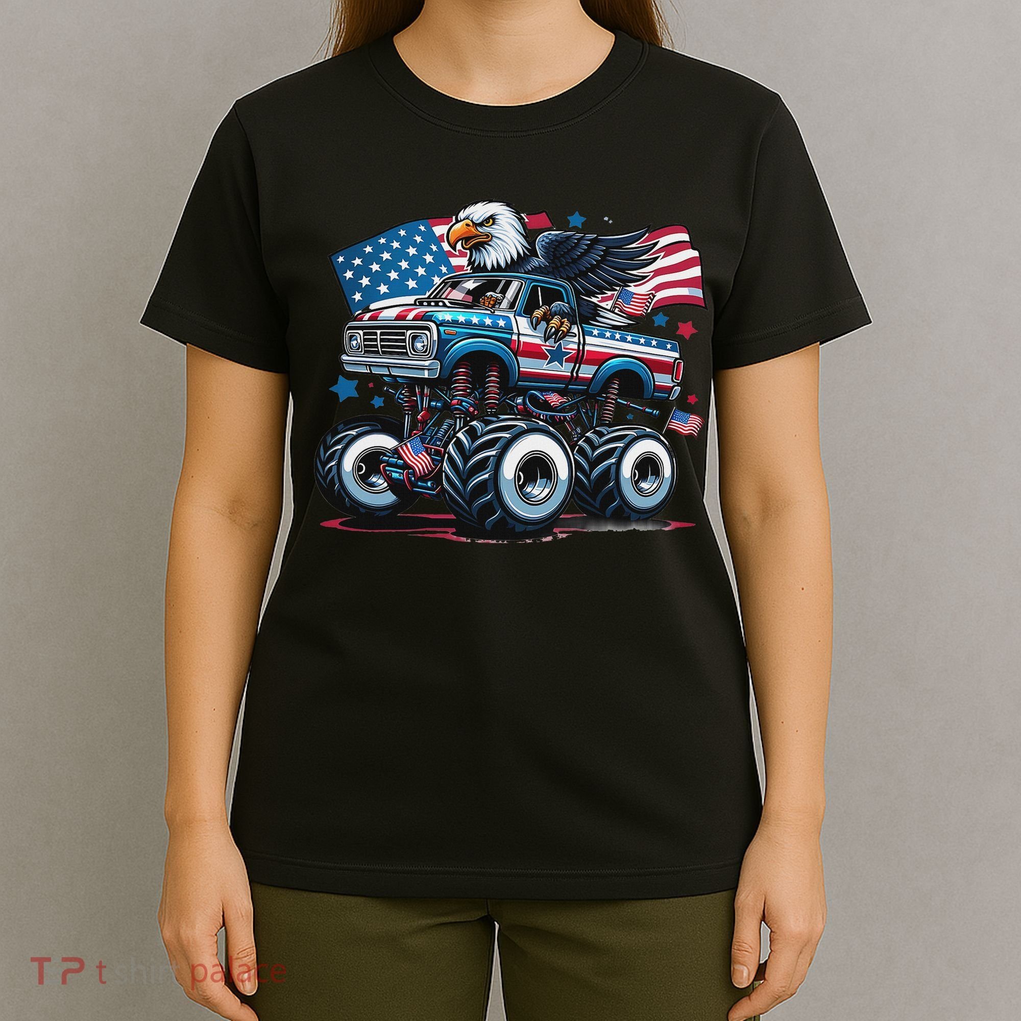 4th Of July S American Flag Usa Eagle T-Shirt
