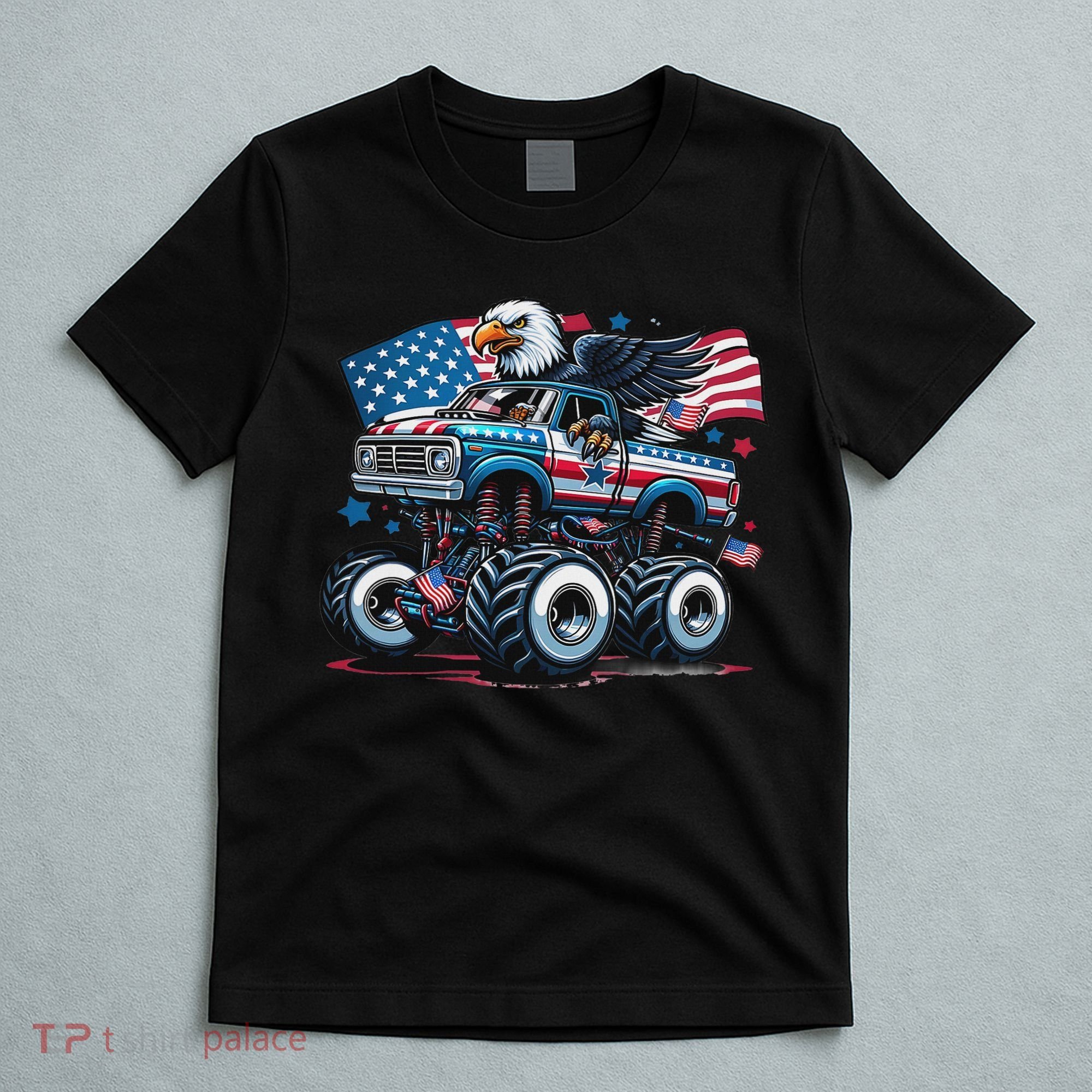 4th Of July S American Flag Usa Eagle T-Shirt