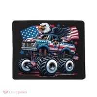 4th Of July S American Flag Usa Eagle Mousepad thumb 0