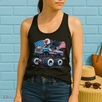 4th Of July S American Flag Usa Eagle Women's Tank Top thumb 2
