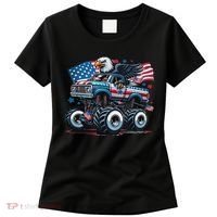 4th Of July S American Flag Usa Eagle Women's T-Shirt thumb 0