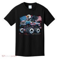 4th Of July S American Flag Usa Eagle Kids T-Shirt thumb 0