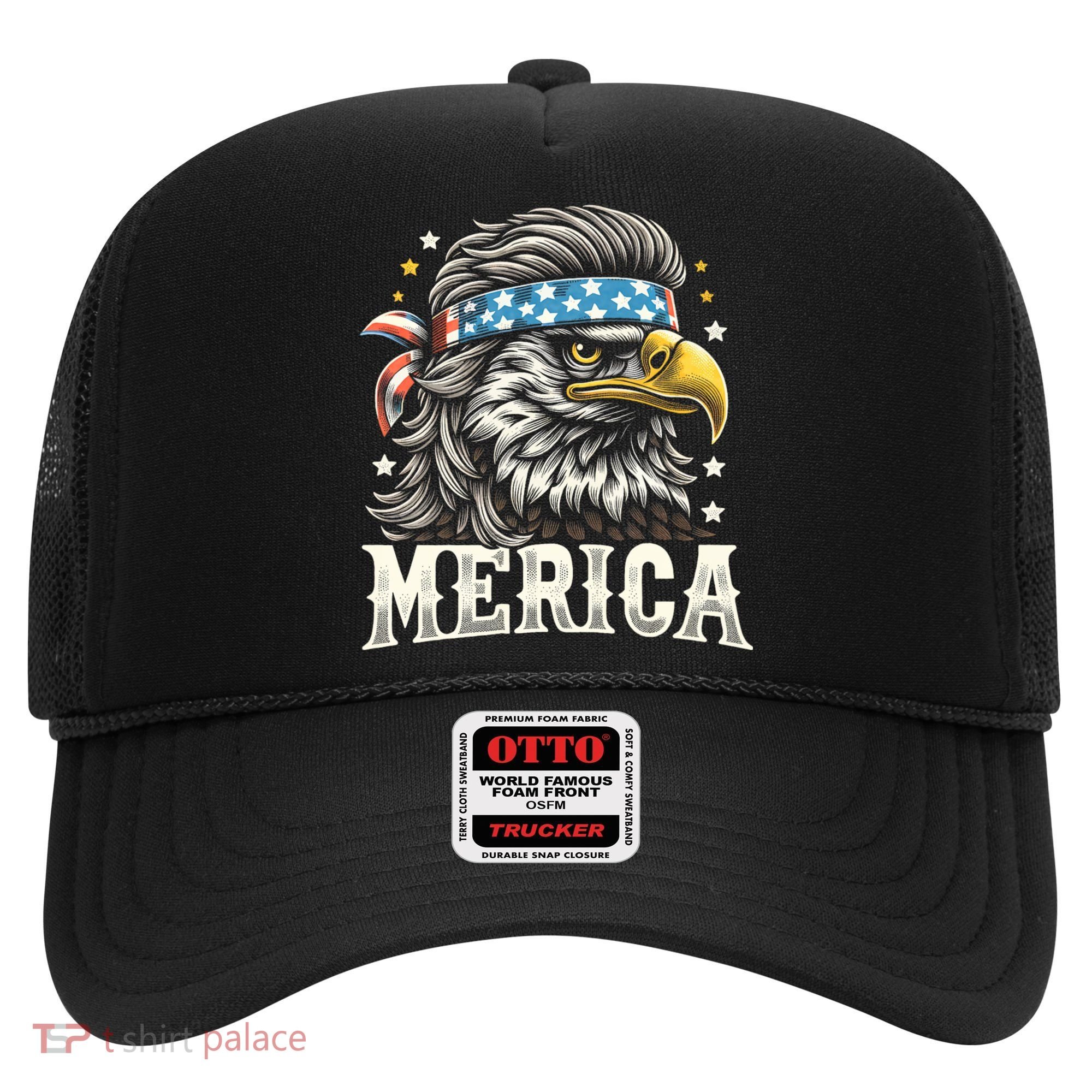 4th Of July Patriotic Funny Eagle July 4th Usa Merica Hat