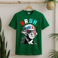 4th Of July 2024 George Washington Bruh T-Shirt thumb 2