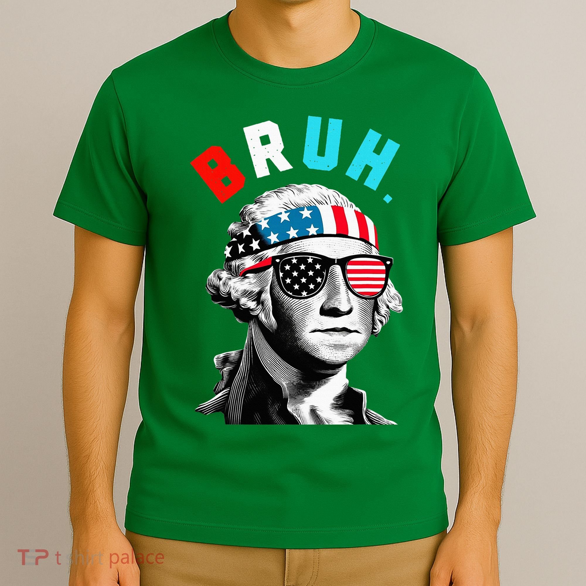 4th Of July 2024 George Washington Bruh T-Shirt