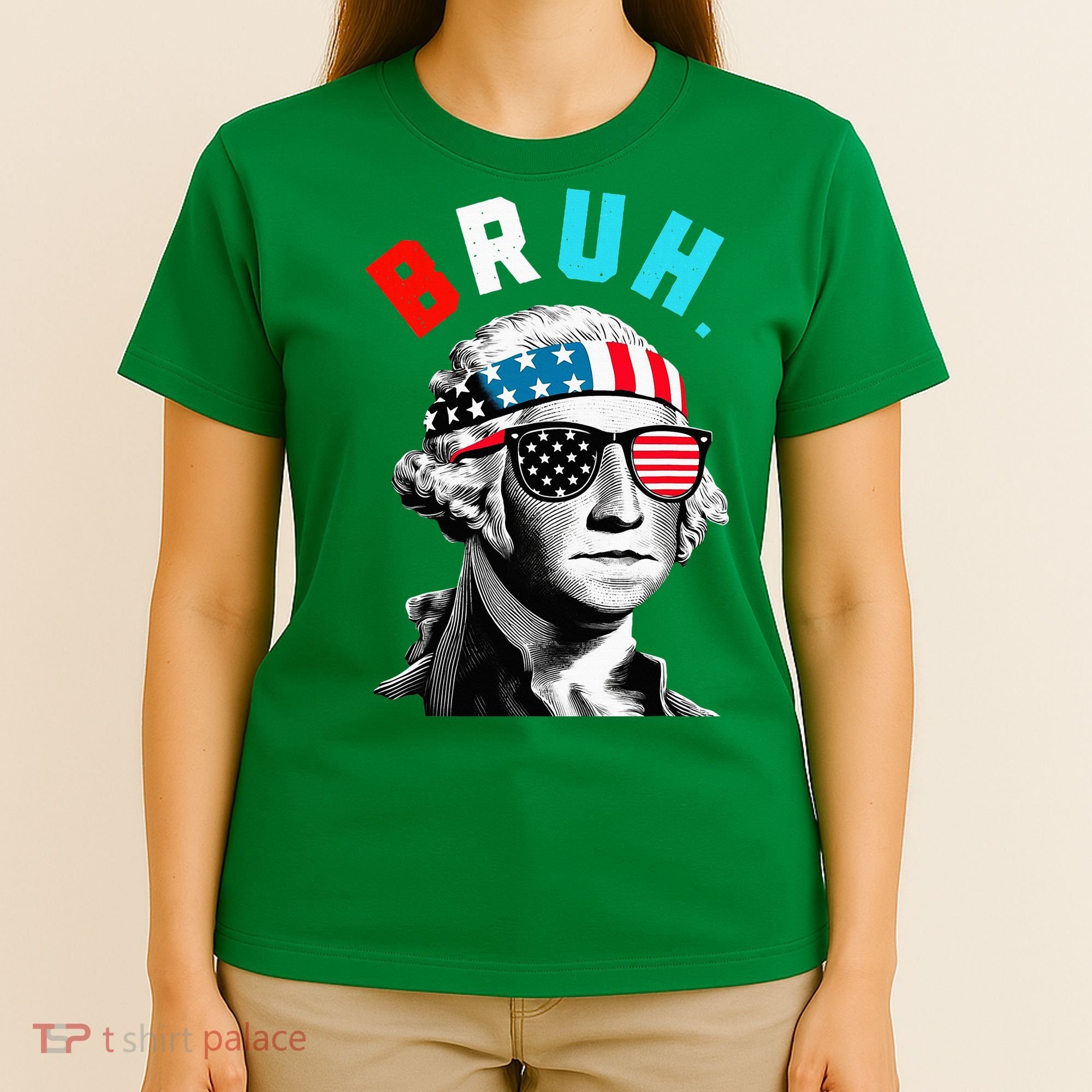 4th Of July 2024 George Washington Bruh T-Shirt