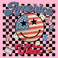 4th Of July Wo American Vibes Patriotic Coaster thumb 2