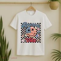 4th Of July Wo American Vibes Patriotic T-Shirt thumb 2