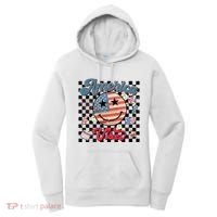 4th Of July Wo American Vibes Patriotic Women's Hoodie thumb 0