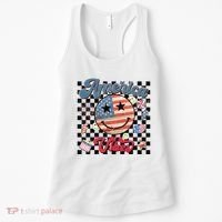 4th Of July Wo American Vibes Patriotic Women's Tank Top thumb 0