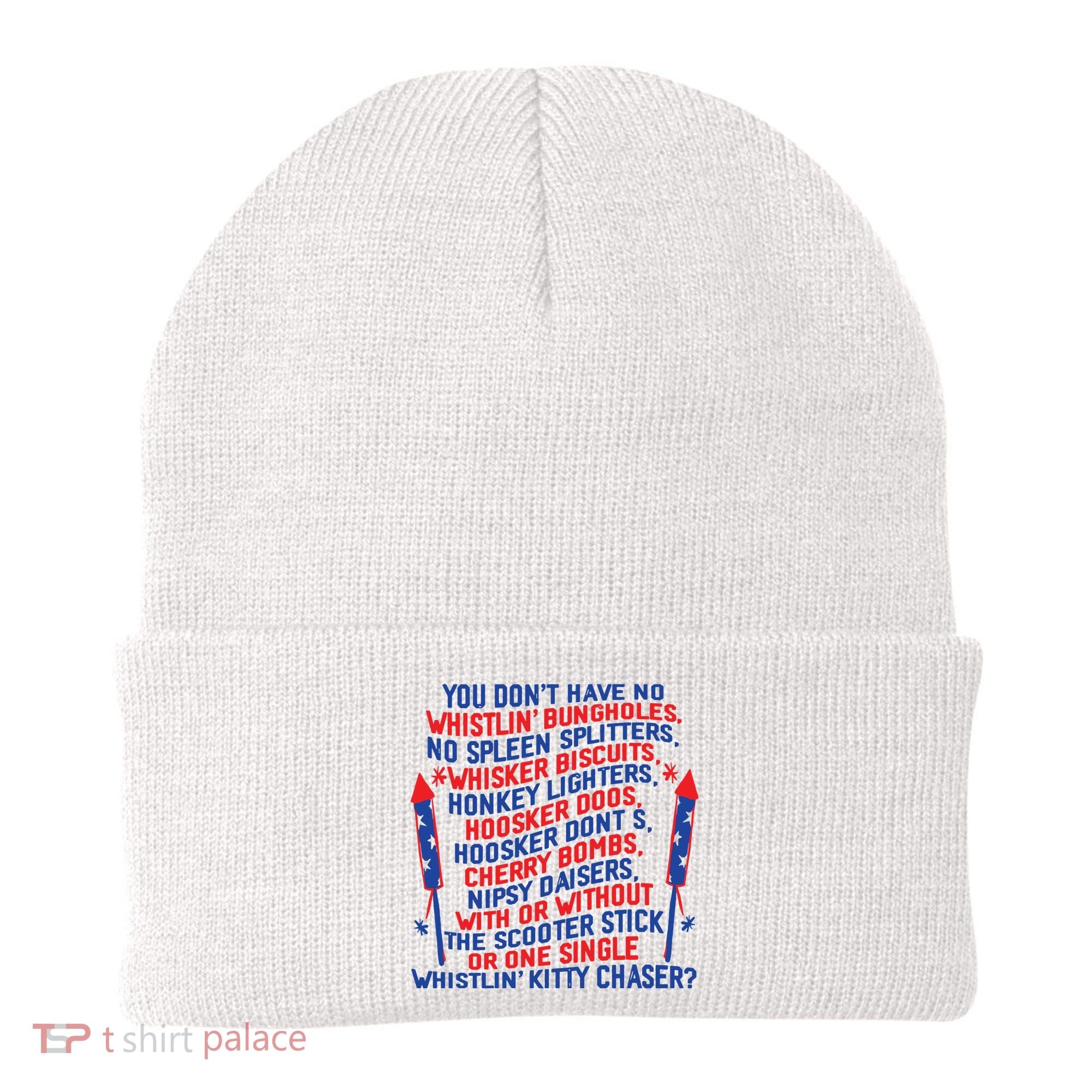 4th Of July Joe Dir Fireworks Beanie