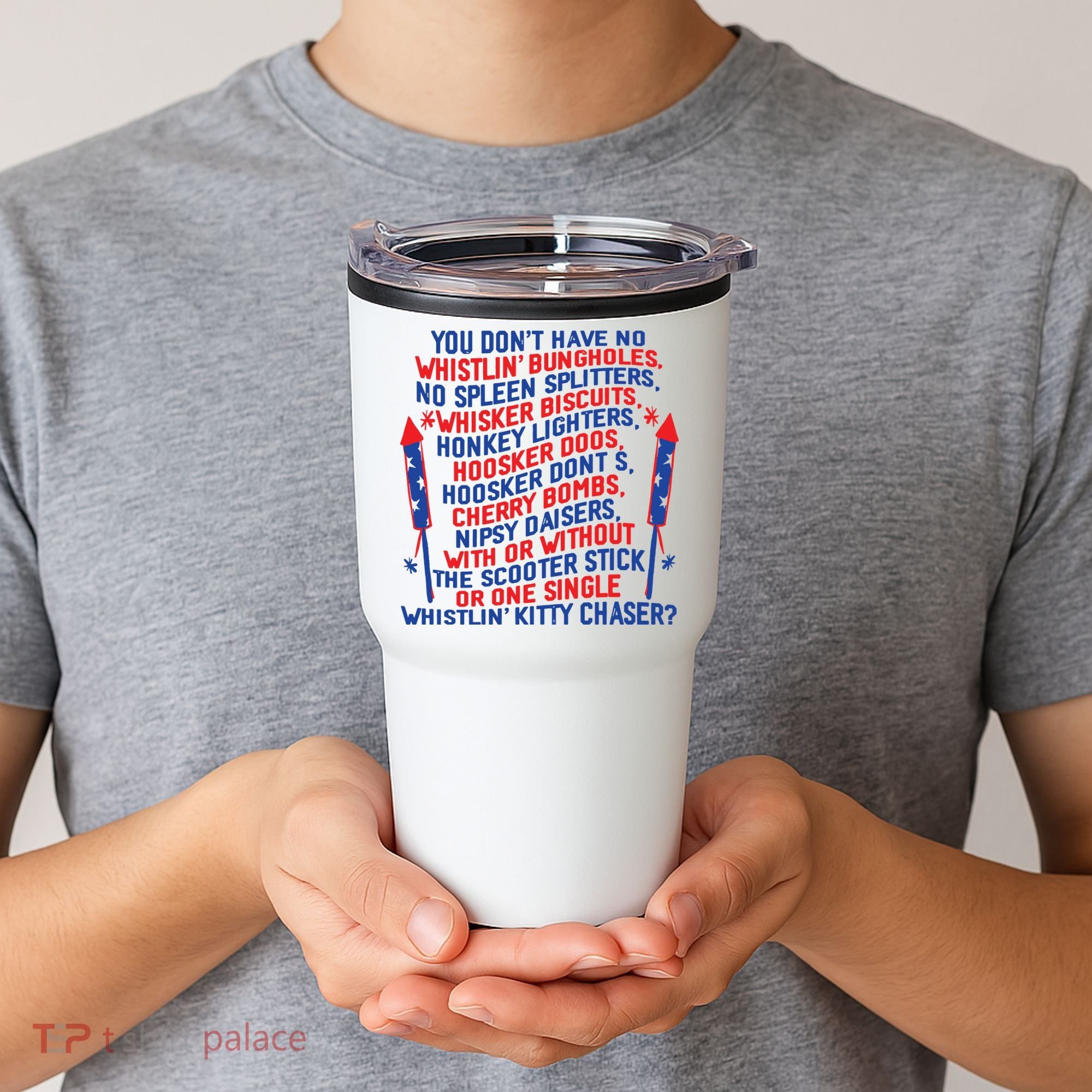 4th Of July Joe Dir Fireworks Tumbler