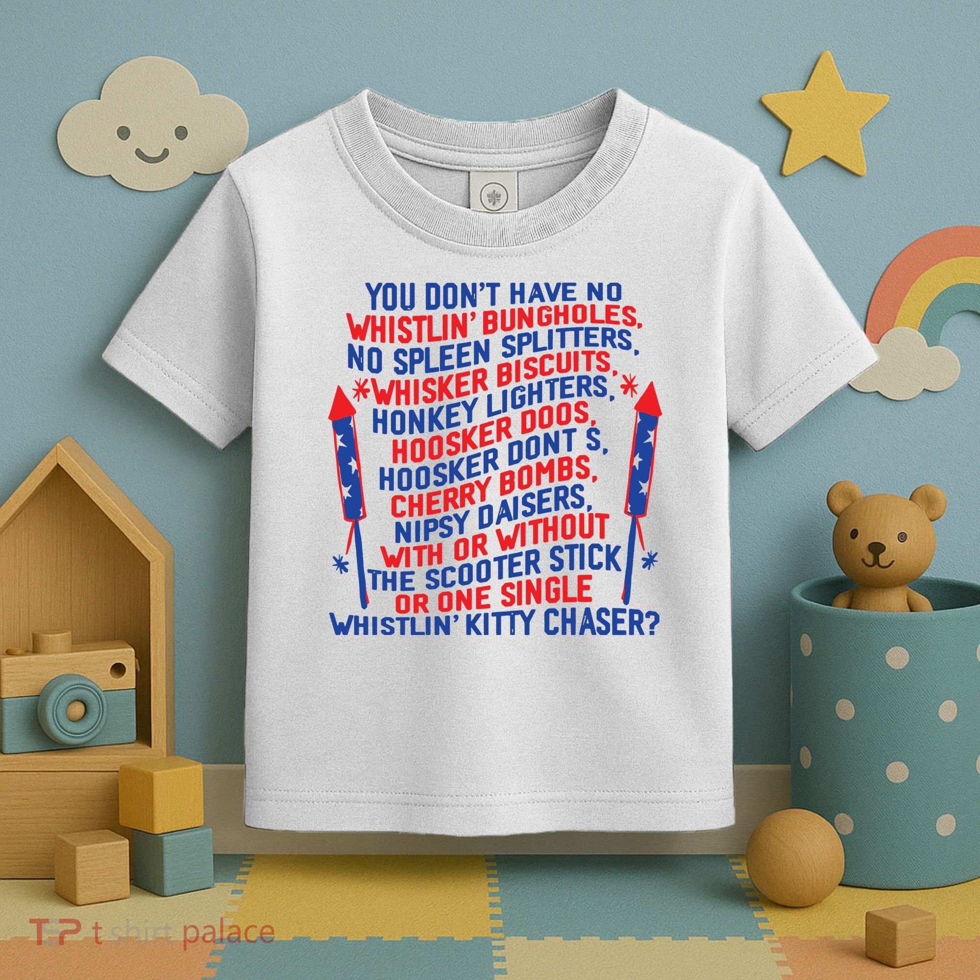 4th Of July Joe Dir Fireworks Toddler T-Shirt