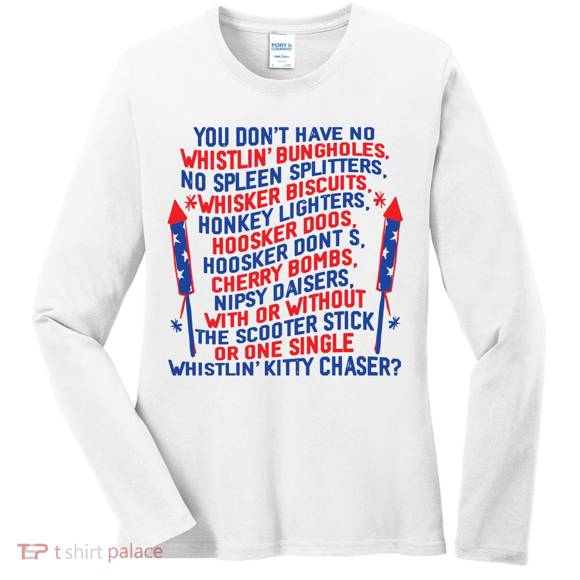 4th Of July Joe Dir Fireworks Women's Long Sleeve Shirt