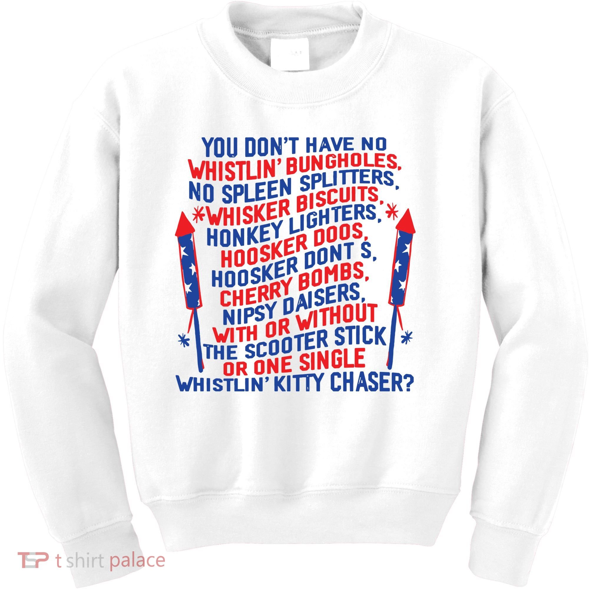 4th Of July Joe Dir Fireworks Kids Sweatshirt