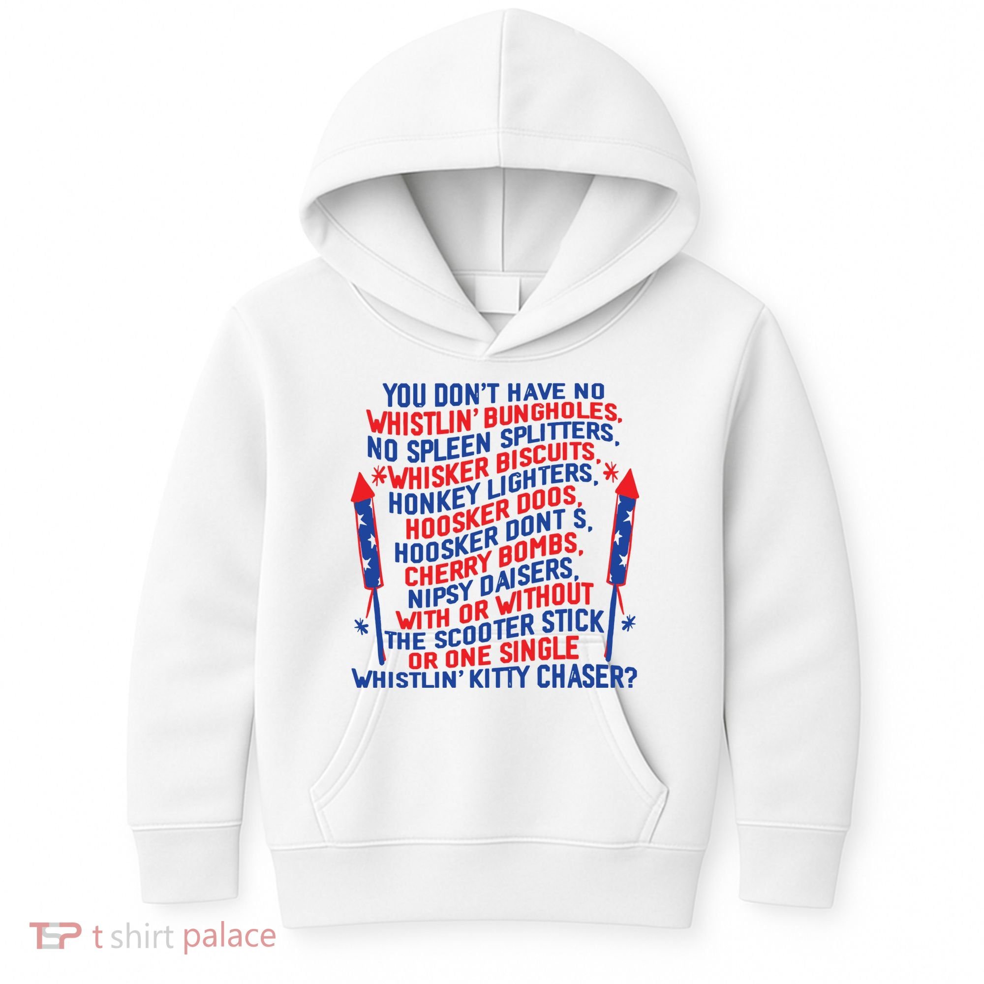 4th Of July Joe Dir Fireworks Kids Hoodie