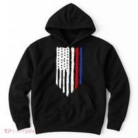 4th Of July Independence Day USA American Flag Hoodie thumb 0