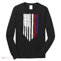 4th Of July Independence Day USA American Flag Long Sleeve Shirt thumb 0