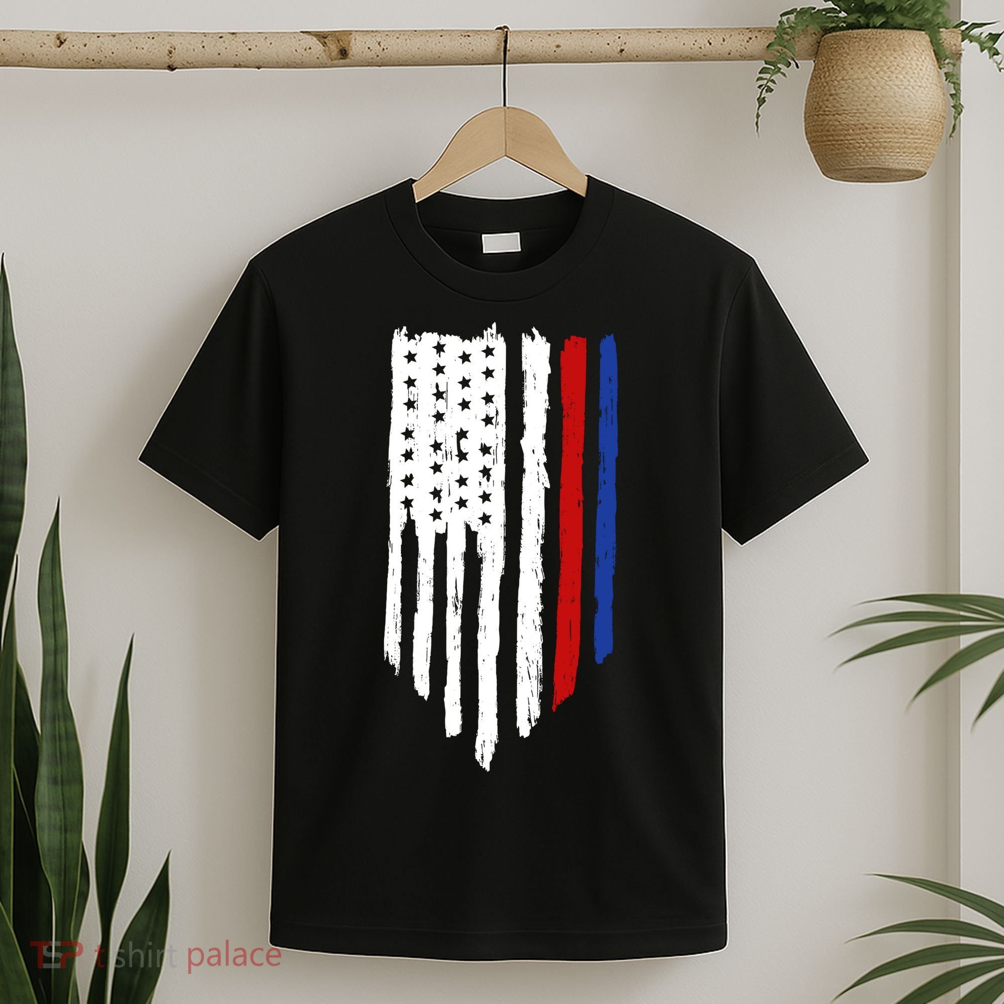 4th Of July Independence Day USA American Flag T-Shirt