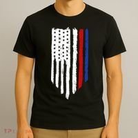 4th Of July Independence Day USA American Flag T-Shirt thumb 3