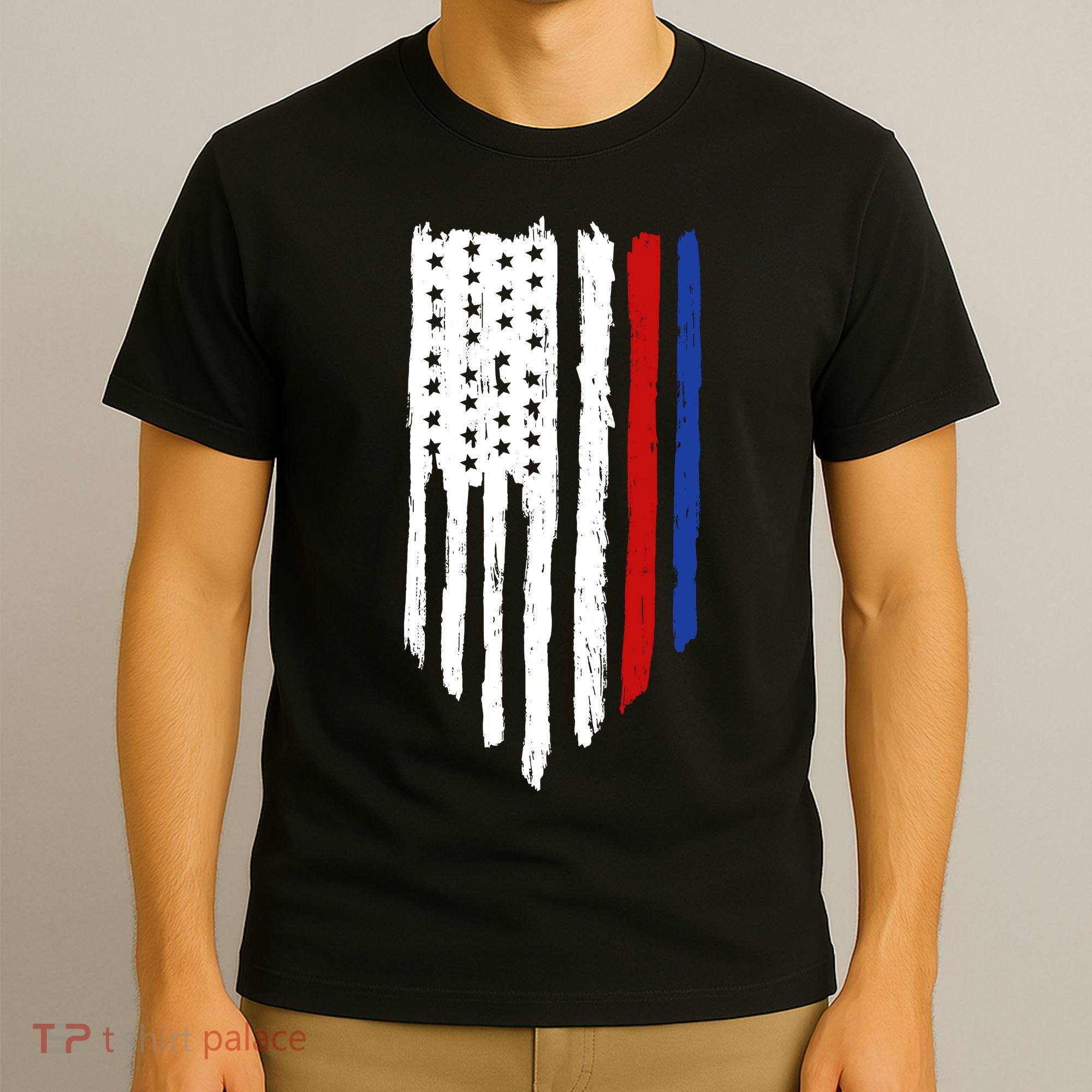 4th Of July Independence Day USA American Flag T-Shirt