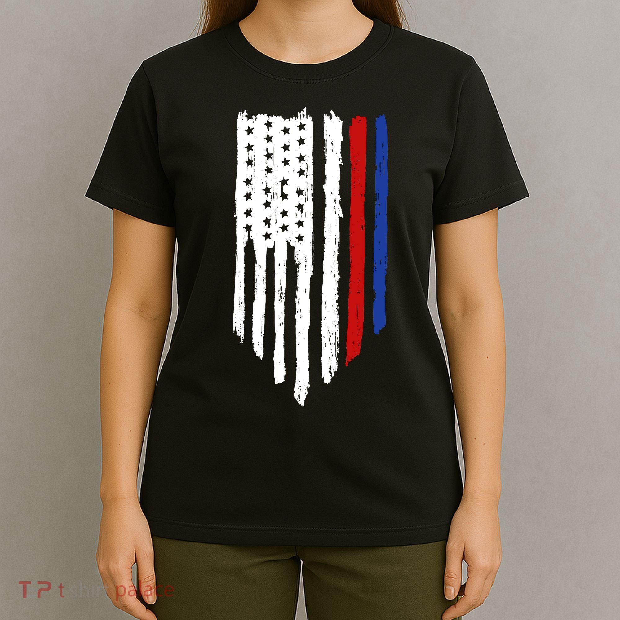 4th Of July Independence Day USA American Flag T-Shirt