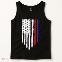 4th Of July Independence Day USA American Flag Tank Top thumb 2