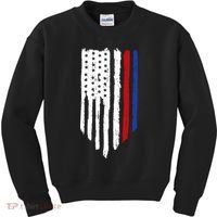 4th Of July Independence Day USA American Flag Kids Sweatshirt thumb 0