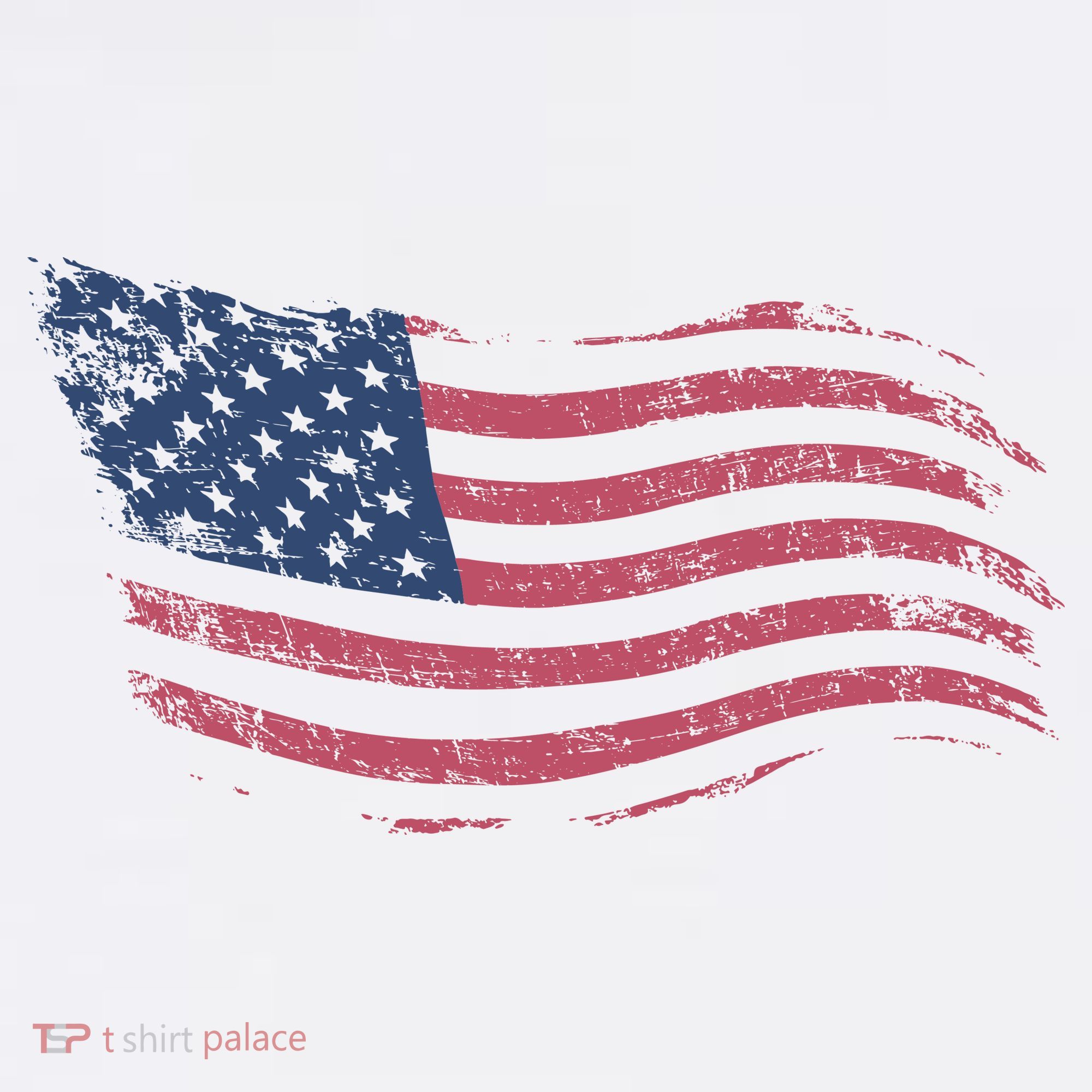 4th Of July Vintage USA Flag T-Shirt