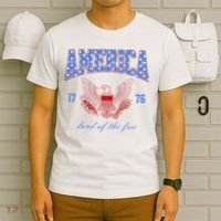4th Of July Independence Day Land Of The Free T-Shirt thumb 6