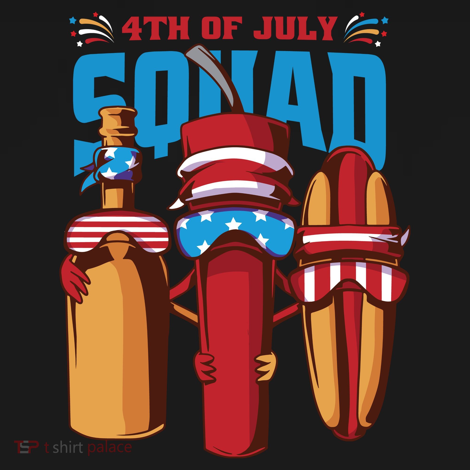 4th Of July Squad Backpack