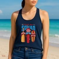 4th Of July Squad Women's Tank Top thumb 2