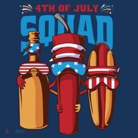4th Of July Squad Women's Tank Top thumb 5