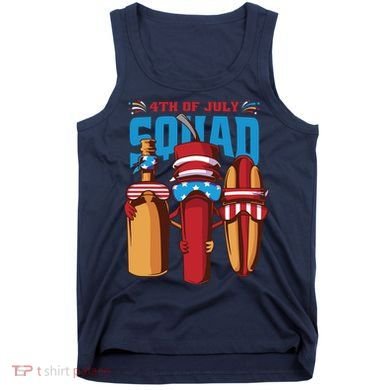 4th Of July Squad Tank Top