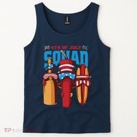 4th Of July Squad Tank Top thumb 2