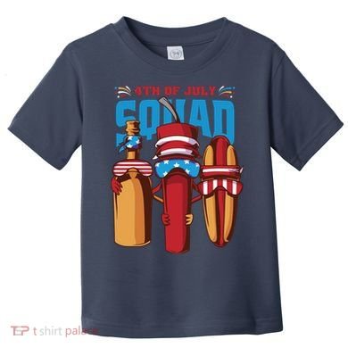 4th Of July Squad Toddler T-Shirt