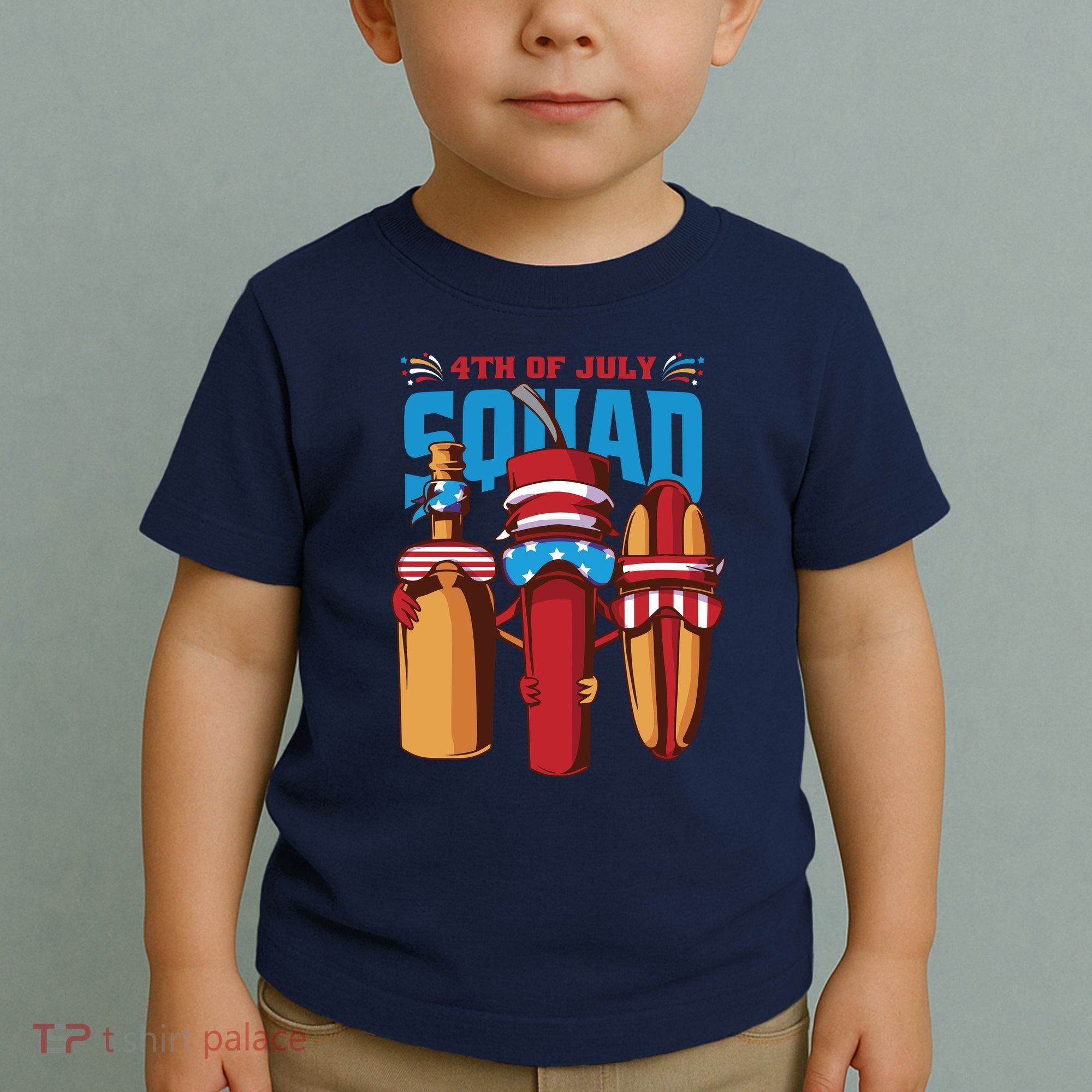 4th Of July Squad Toddler T-Shirt
