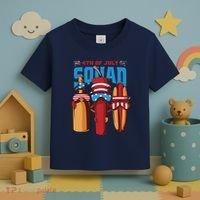 4th Of July Squad Toddler T-Shirt thumb 3