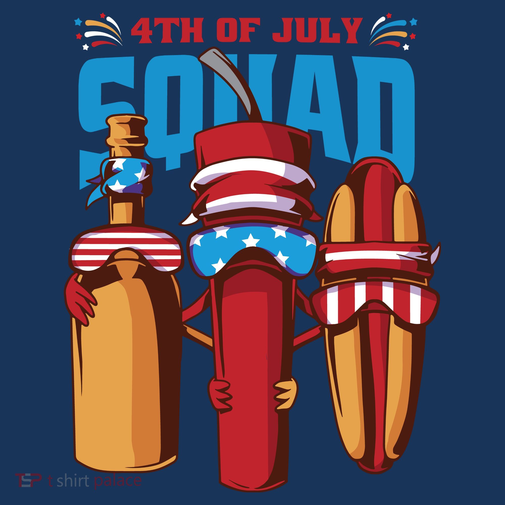 4th Of July Squad Visor