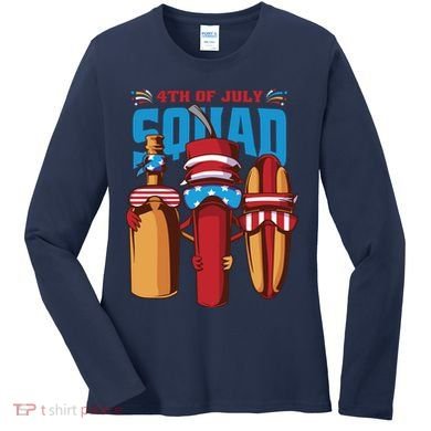 4th Of July Squad Women's Long Sleeve Shirt