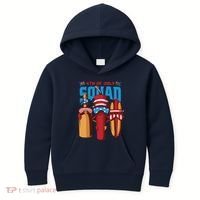 4th Of July Squad Kids Hoodie thumb 0